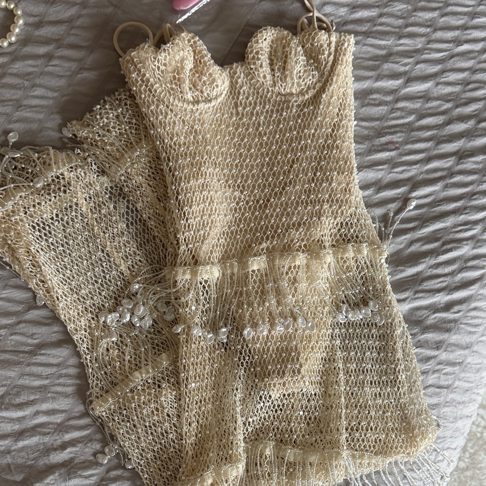 CROCHET BLOOM BEACH DRESS - Picture 4 of 5